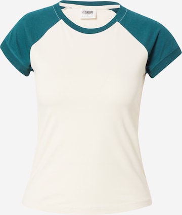 Urban Classics - Camiseta en blanco: frente