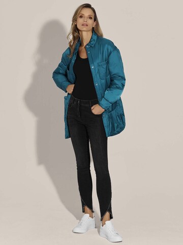 Veste mi-saison MADELEINE en vert