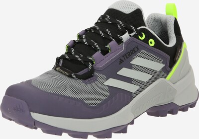 ADIDAS TERREX Lave sko 'Swift R3 Gore-Tex' i lysegrå / mørkegrå / kiwi, Produktvisning