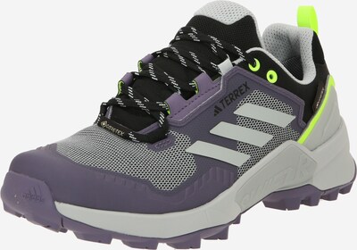 ADIDAS TERREX Niske cipele 'Swift R3 Gore-Tex' u svijetlosiva / tamo siva / kivi zelena, Pregled proizvoda