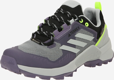 ADIDAS TERREX Zapatos bajos 'Swift R3 Gore-Tex' en gris claro / gris oscuro / kiwi, Vista del producto