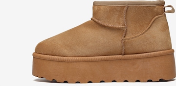 Boots di Elara in beige: frontale