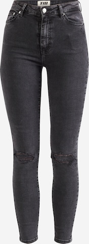 Skinny Jeans de la Tally Weijl pe negru: față
