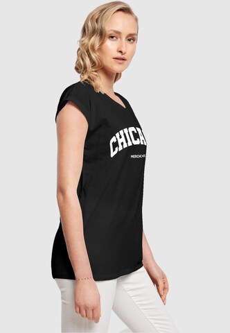Merchcode T-Shirt 'Chicago' in Schwarz