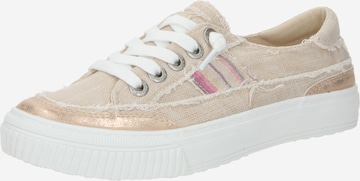 Baskets basses 'Alex' Blowfish Malibu en beige : devant