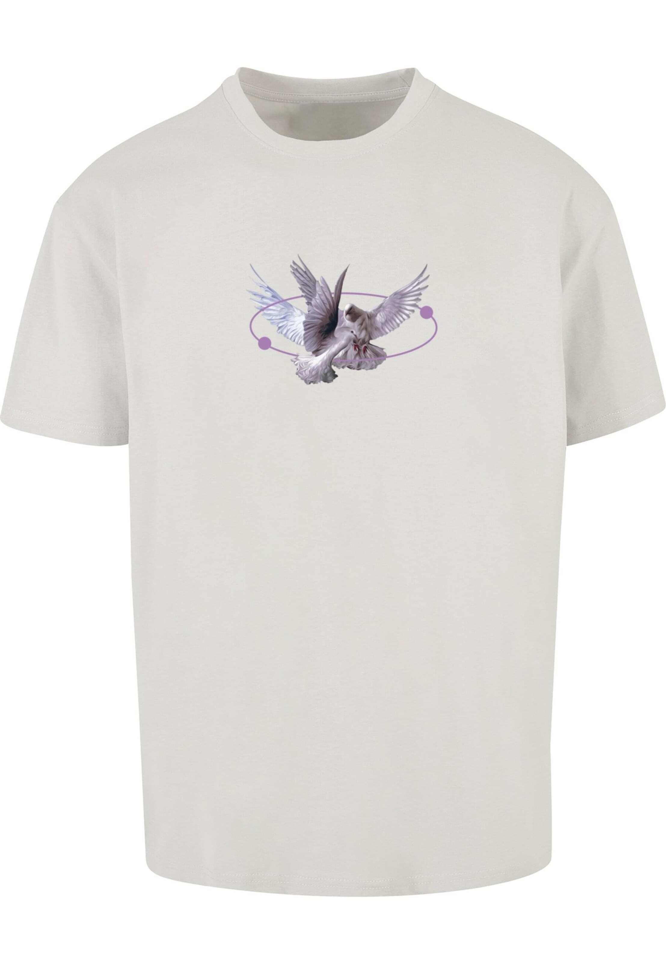 Mister Tee Футболка ' Vive la Liberte' в Серый: спереди