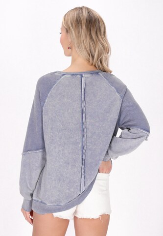 Sweat-shirt IZIA en bleu
