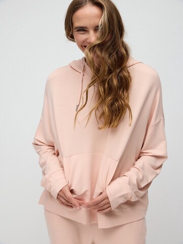 No Matter What Sweatshirt in Roze