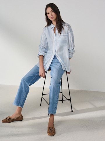 Chemisier Next en bleu