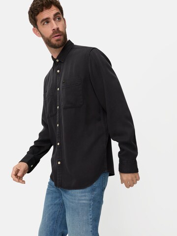 CAMEL ACTIVE Regular fit Button Up Shirt in Black