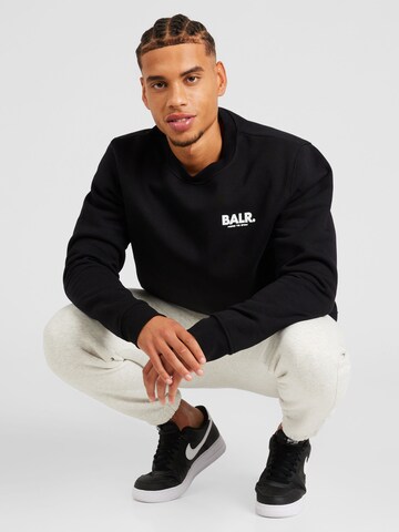 BALR. Sweatshirt 'Olaf' in Schwarz