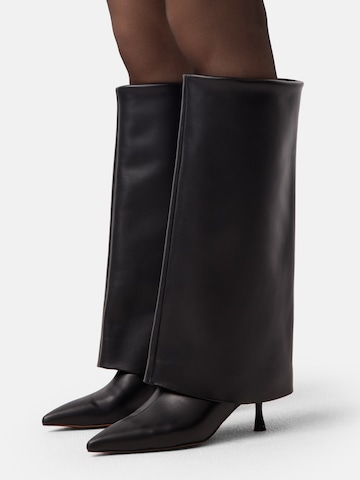 L37 HANDMADE SHOES Boots 'DEPEND ON ME' in Schwarz