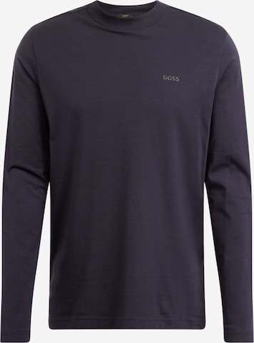T-Shirt BOSS en bleu : devant