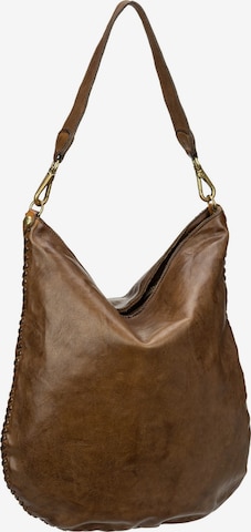 Campomaggi Shoulder Bag 'Dalia' in Brown: front