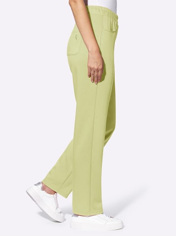 regular Pantaloni 'Ganz' di heine in verde