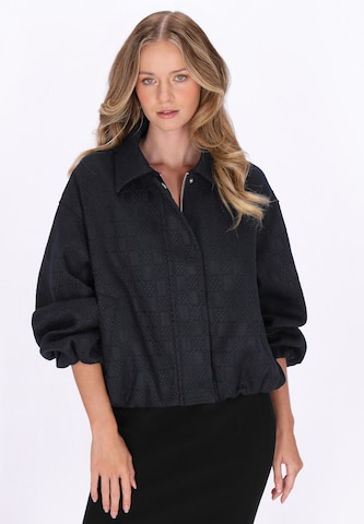 DreiMaster Klassik Between-Season Jacket in Blue: front