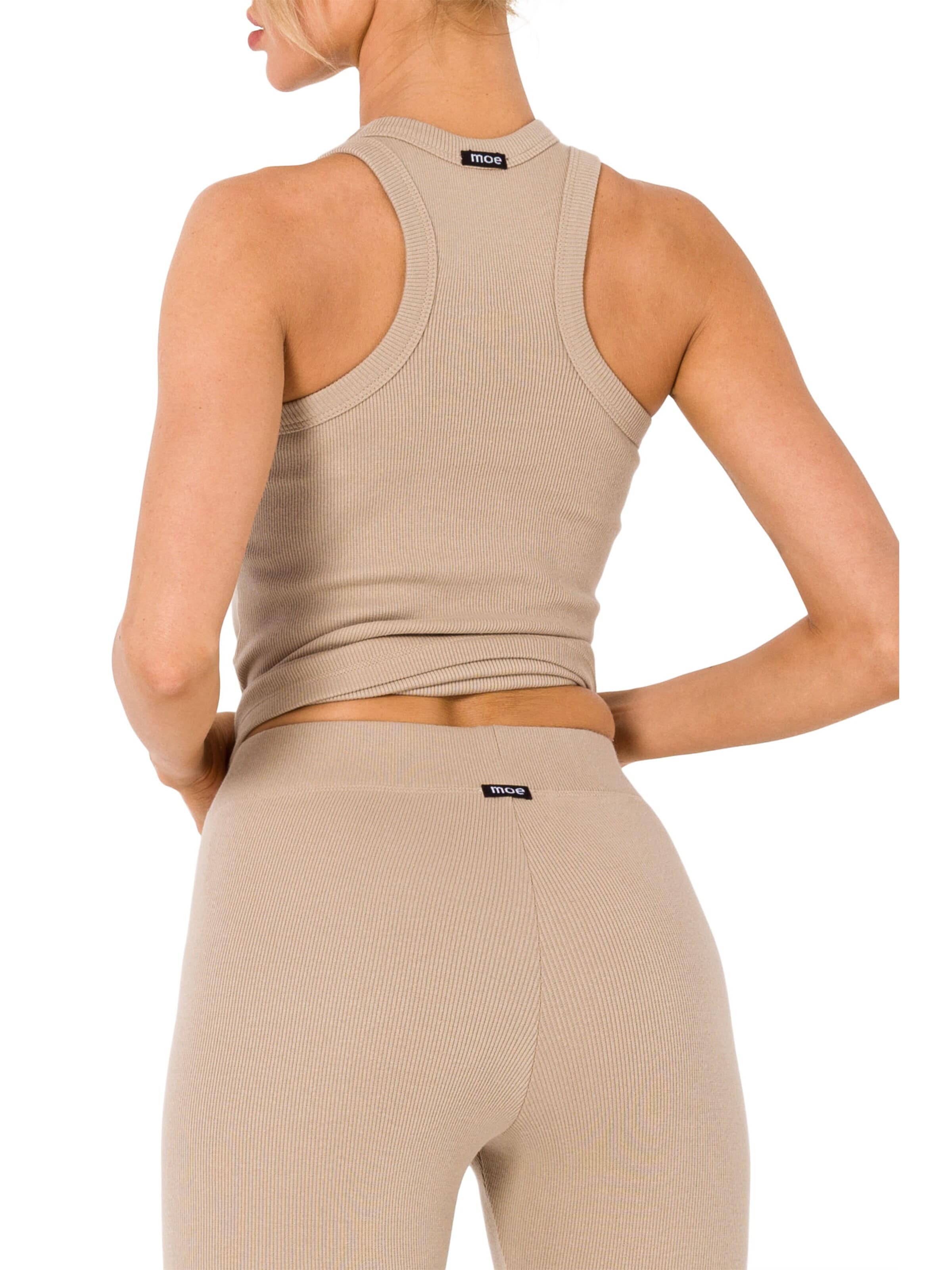 Skinny Leggings 'M734 ' de la made of emotion pe bej