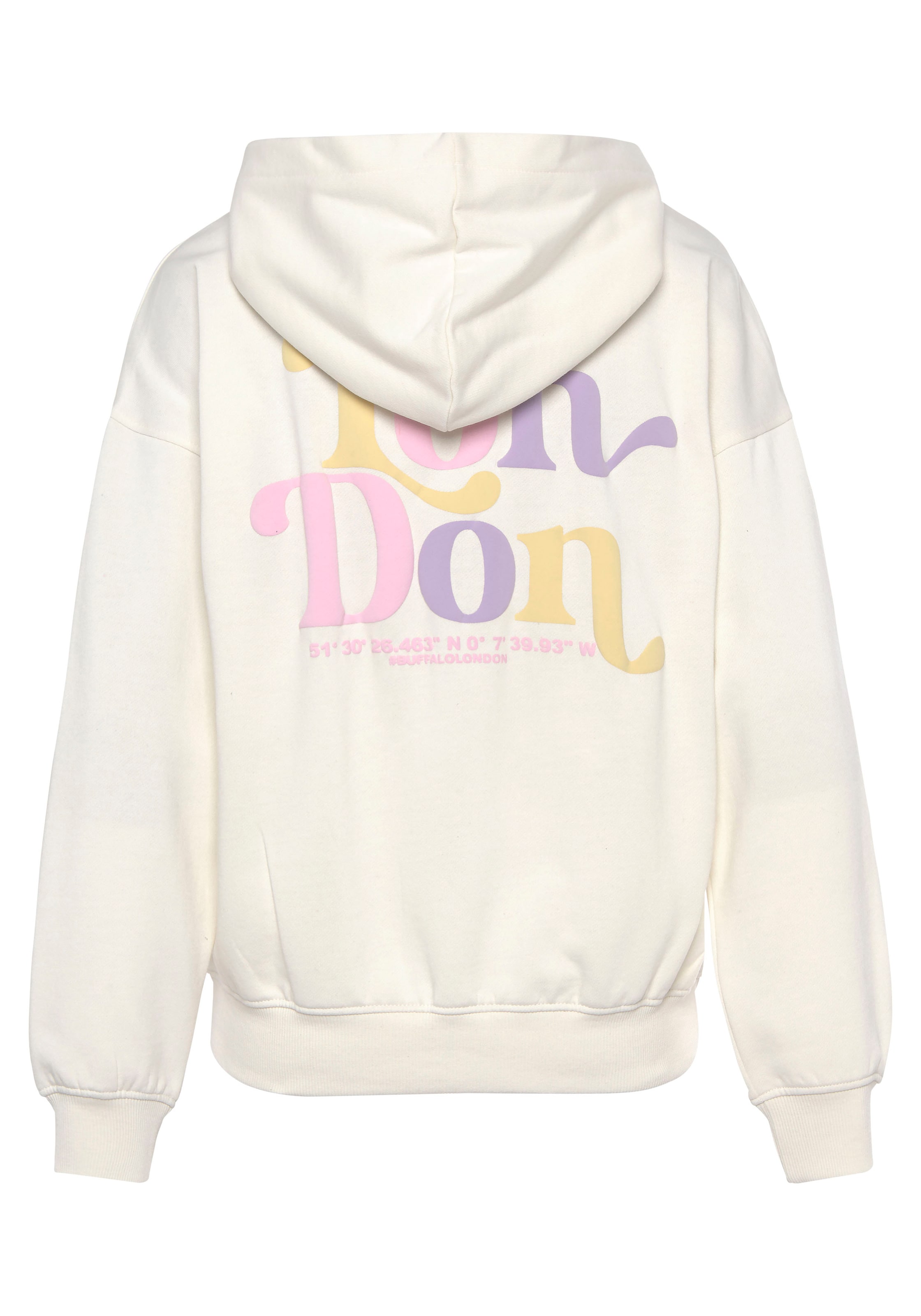 Sweat-shirt BUFFALO en blanc