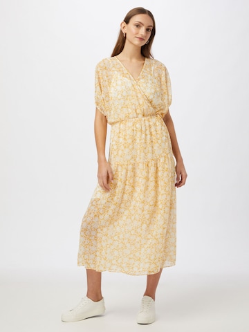 Le Temps Des Cerises Dress 'BILBAO' in Yellow: front