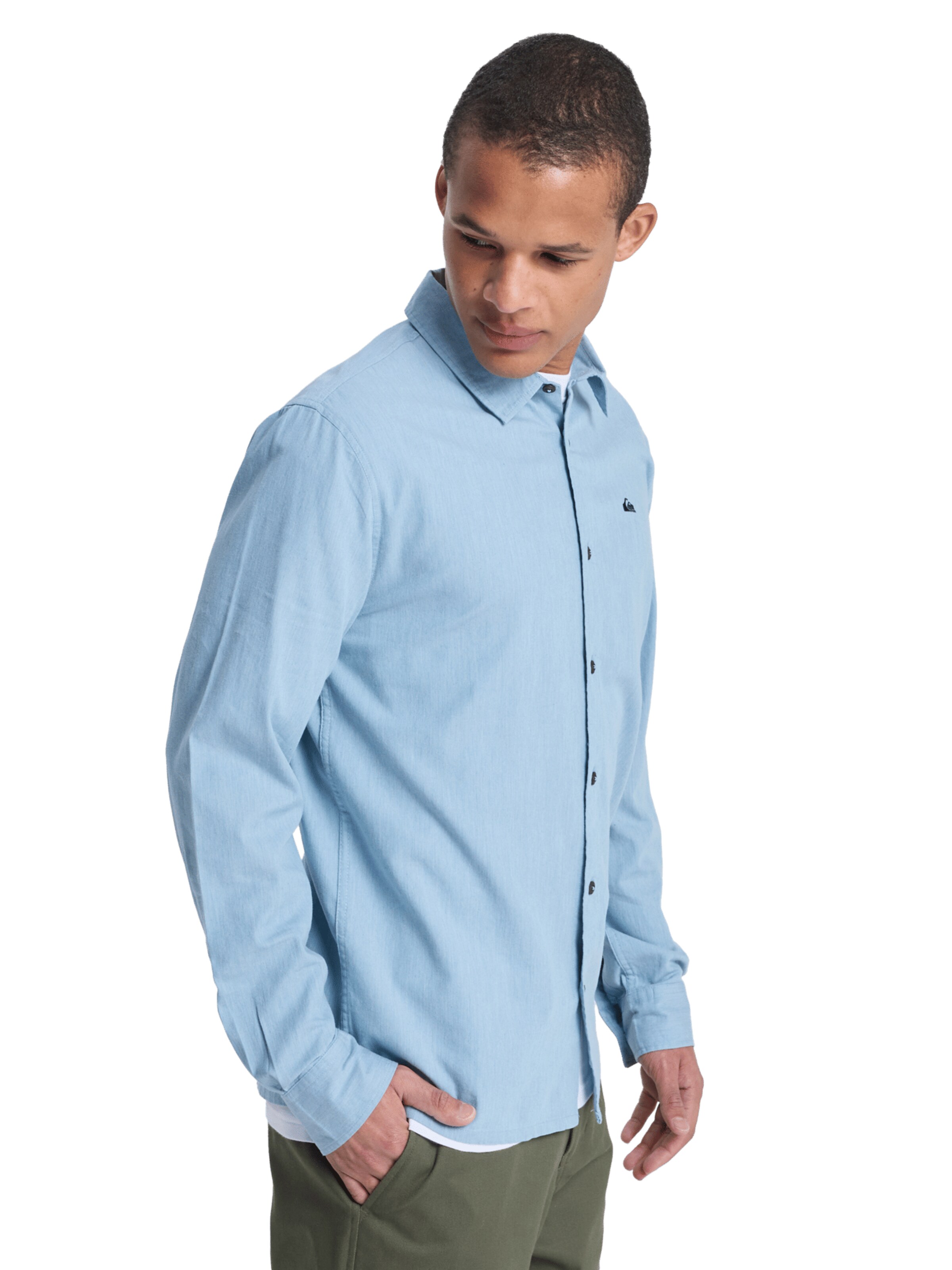QUIKSILVER Regular Fit Hemd in Blau