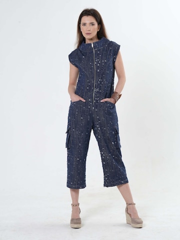 Metamorphoza Jumpsuit in Blue: front