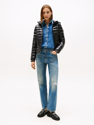 TOMMY HILFIGER Prehodna jakna | črna barva