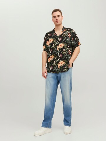 Jack & Jones Plus Loosefit Jeans 'Mike' in Blau