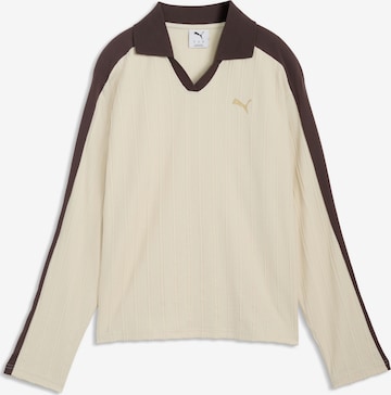 PUMA Funktionsshirt 'T7' in Beige: Vorderseite