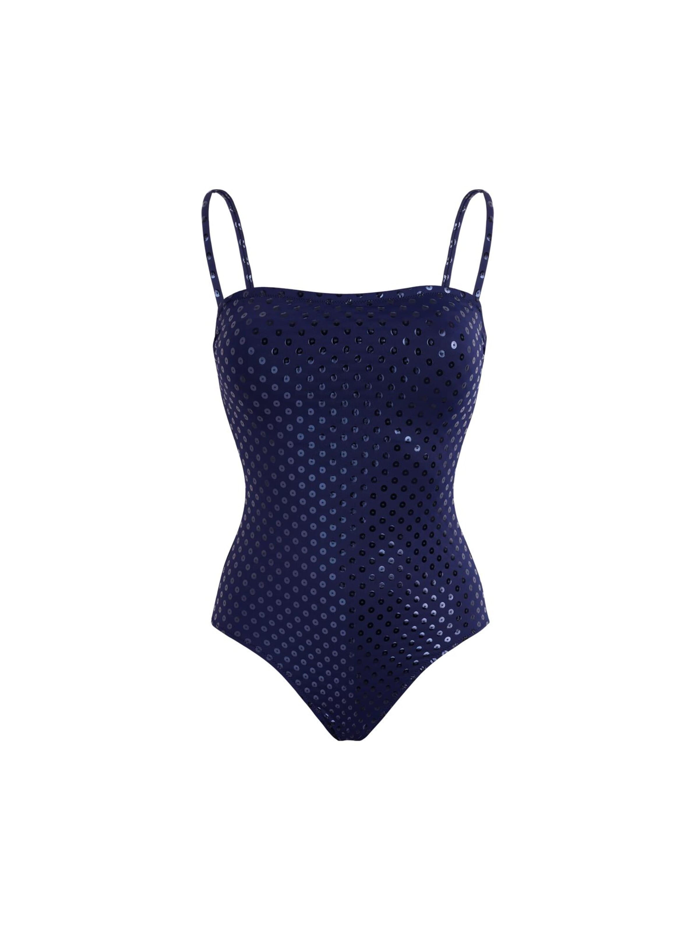 Vilebrequin - Traje de baño en azul: frente