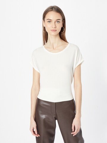 VERO MODA T-shirt 'AVA' i vit: framsida