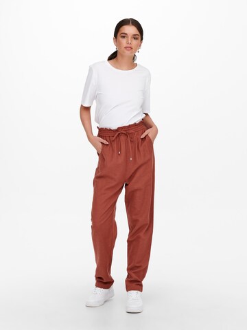 Loosefit Pantalon 'VIVA' ONLY en marron