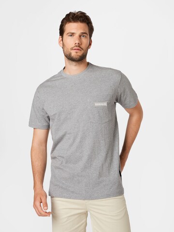 T-Shirt NAPAPIJRI en gris : devant