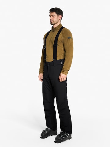 ZIENER Regular Workout Pants 'Tazlin' in Black