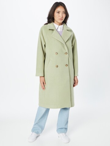 GLAMOROUS Демисезонное пальто в Зеленый: спереди