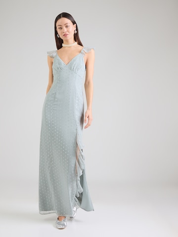 Maya Deluxe Estélyi ruhák 'Georgette' - kék: elől