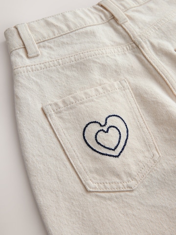 Next Barrel Jeans in Weiß