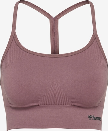 Soutien-gorge de sport 'Tiffy' Hummel en rose : devant