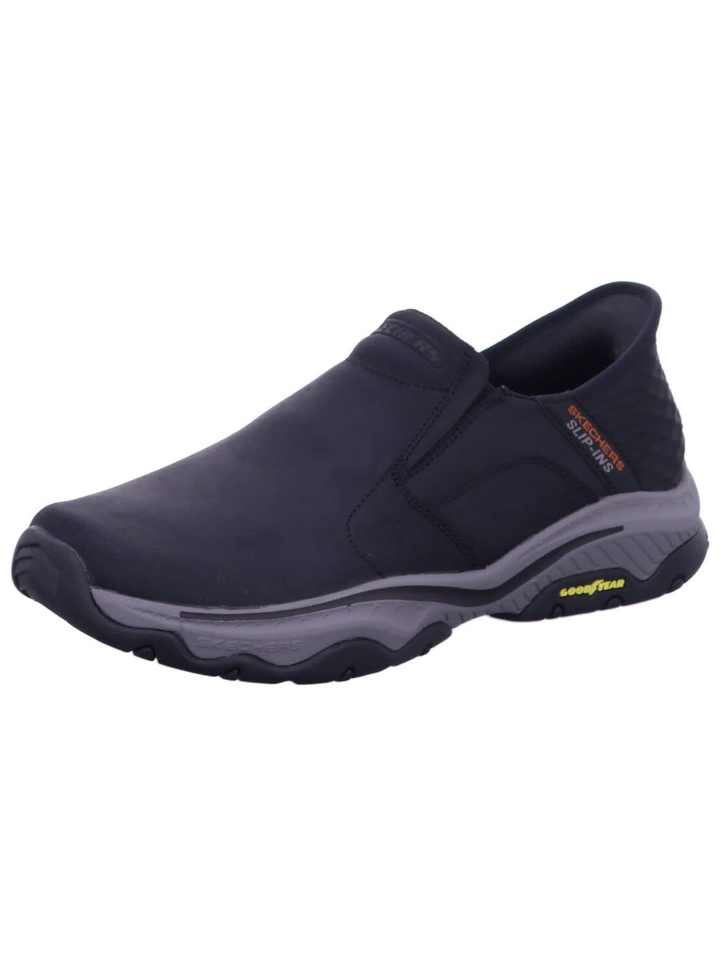 Scarpa slip-on di SKECHERS in nero: frontale