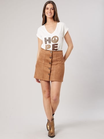 Jupe Deeluxe en beige