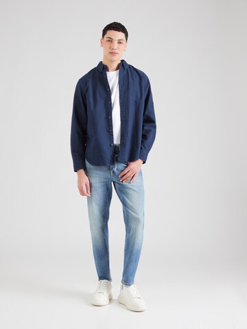 Goldgarn Конический (Tapered) Джинсы 'U2 I' в Синий