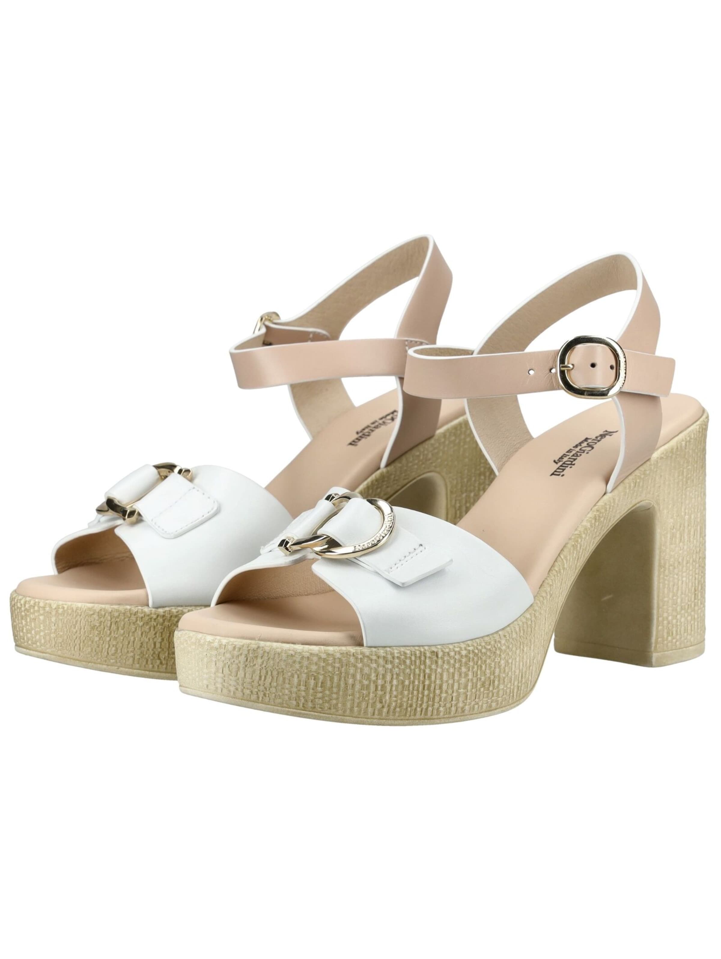 Sandales à lanières Nero Giardini en blanc