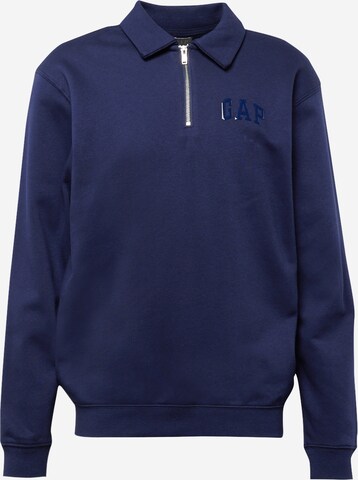 Sweat-shirt GAP en bleu : devant