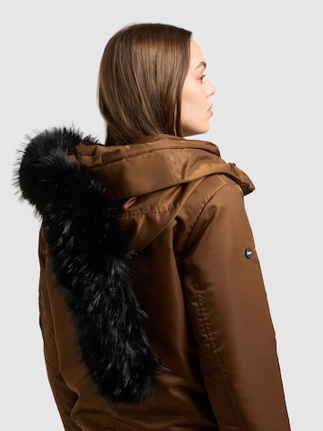 khujo Winter jacket 'TYLA' in Brown