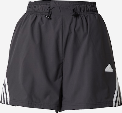 ADIDAS SPORTSWEAR Pantalon de sport 'Future Icons 3S' en noir / blanc, Vue avec produit
