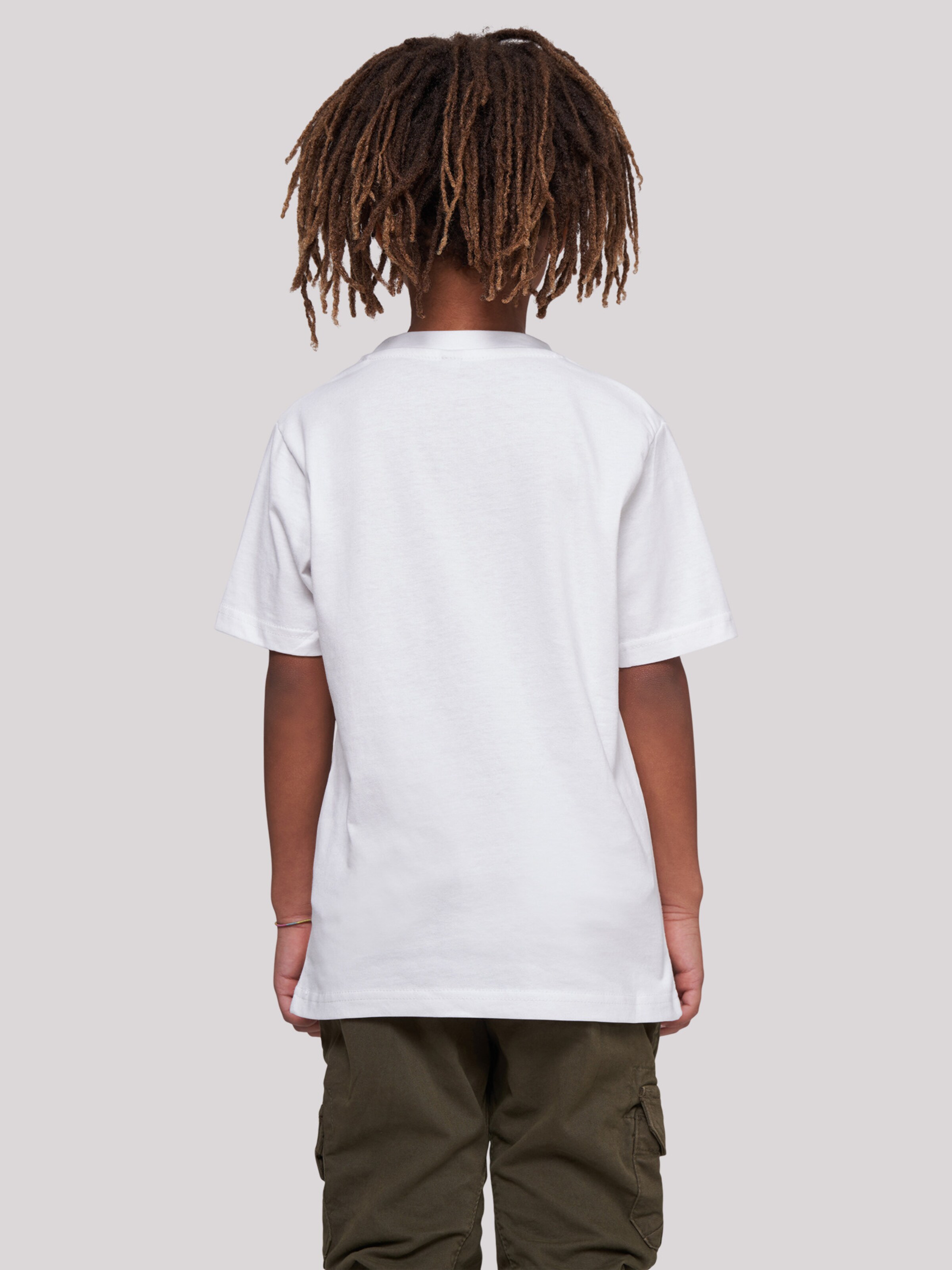 Kinder Teens (Gr. 140-176) F4NT4STIC T-Shirt 'Die Familie Feuerstein Bamm Bamm And Dino' in Weiß - DY11304 Kinder Teens (Gr. 140-176) F4NT4STIC T-Shirt 'Die Familie Feuerstein Bamm Bamm And Dino' in Weiß - DY11304