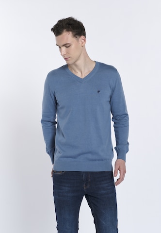 DENIM CULTURE Sweater ' TITO ' in Blue
