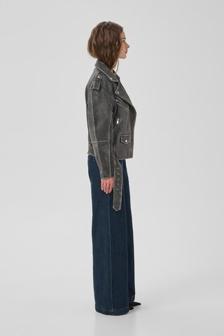My Essential Wardrobe Loosefit Kalhoty – modrá