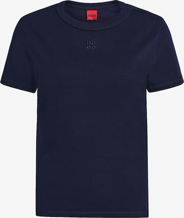 HUGO - Camisa 'Deloris' em azul: frente