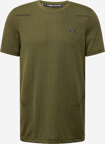 Dark green under armour shirt on sale
