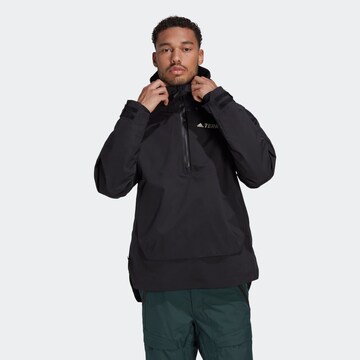 ADIDAS TERREX Outdoorjacke in Schwarz: predná strana